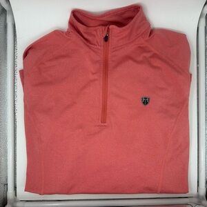 Women’s Coral Quarter-Zip Sunshirt - [Equetech]